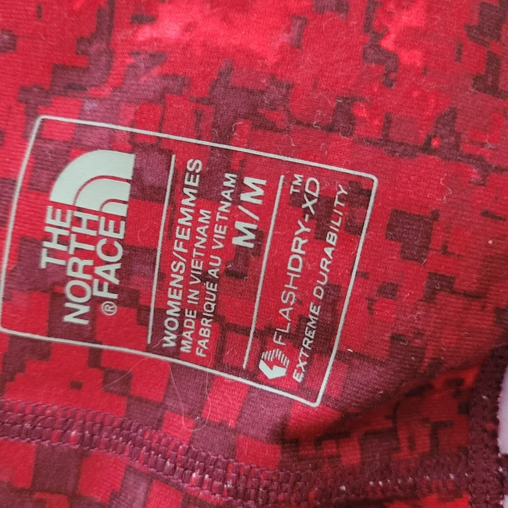 The North Face Leggings size medium red maroon athletic wear - Picture 6 of 7